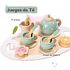 JUEGO DE TÉ DE MADERA JUGUETE INFANTIL