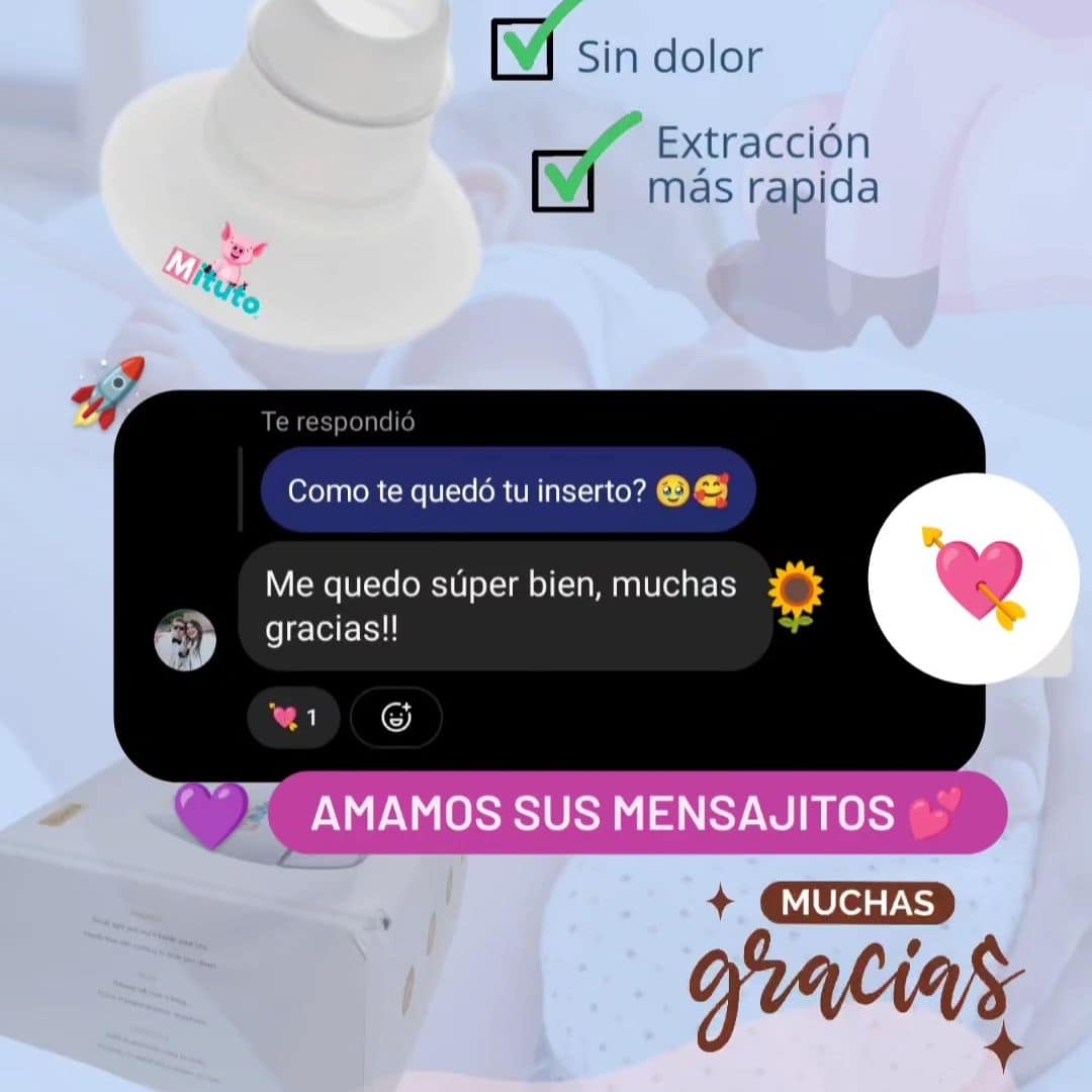 INSERTOS MITUTO TIENDA INFANTIL (1) INSERTOS DE SILICONA PARA AJUSTAR LA TALLA DE TU EXTRACTOR