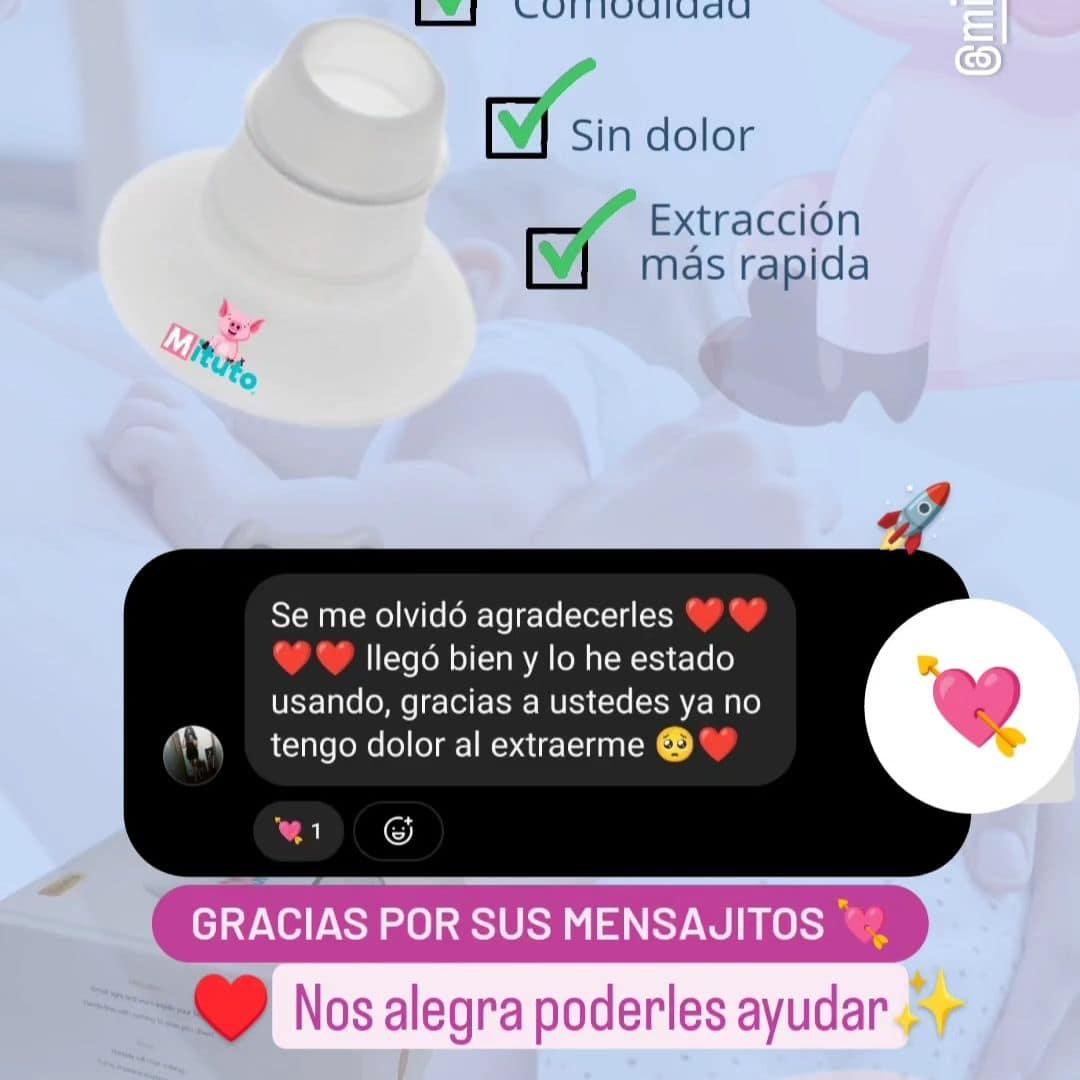 INSERTOS MITUTO TIENDA INFANTIL INSERTOS DE SILICONA PARA AJUSTAR LA TALLA DE TU EXTRACTOR