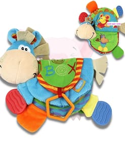 SONAJERO DE TELA JUGUETE INFANTIL DE COLORES