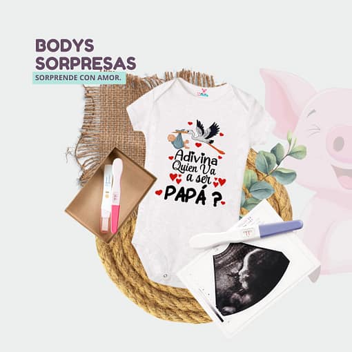 bodys para dar sorpresas de embarazo